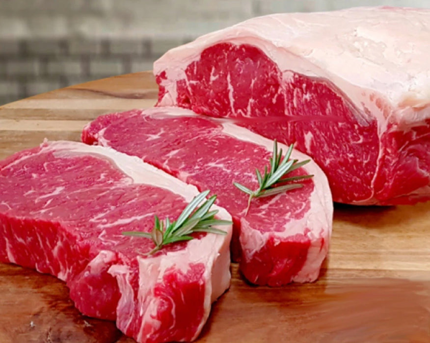 Australia Grass-Fed Angus Beef Striploin (Chilled) (WHOLE) $4.01 per 100g