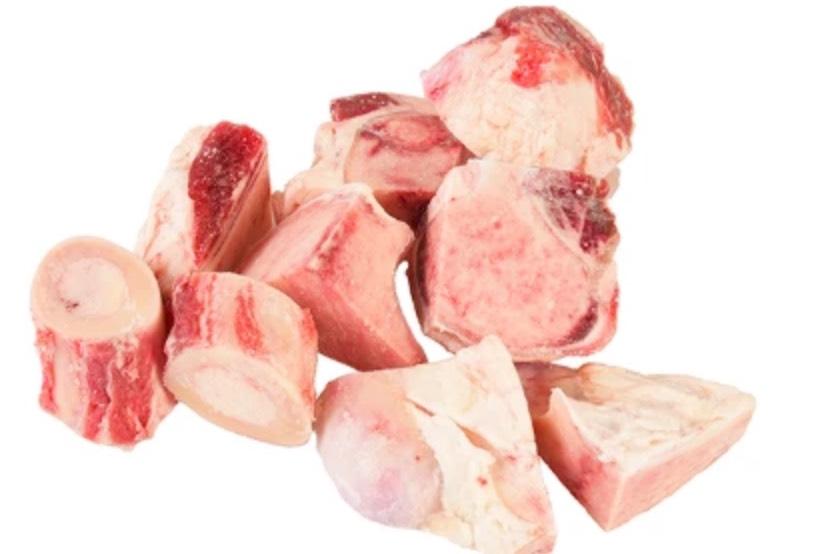 Beef Bones Cut to 2 inches (5kg) $10.20 per kg