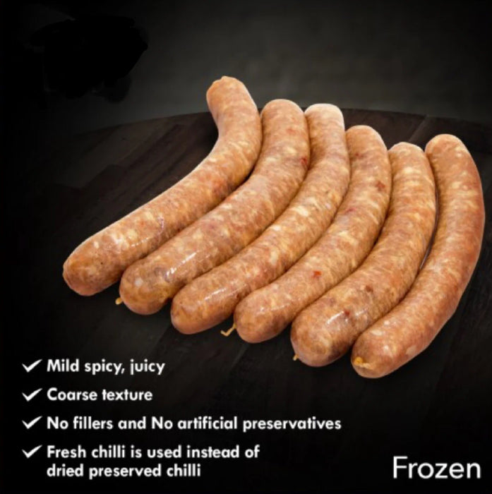 Spicy Chicken Sausage (Cooked) $2.12 per 100g